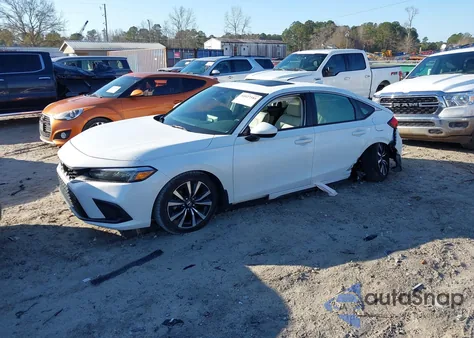 2022 Honda Civic Ex-L из США, поврежденный, VIN 19XFL1H76NE010605